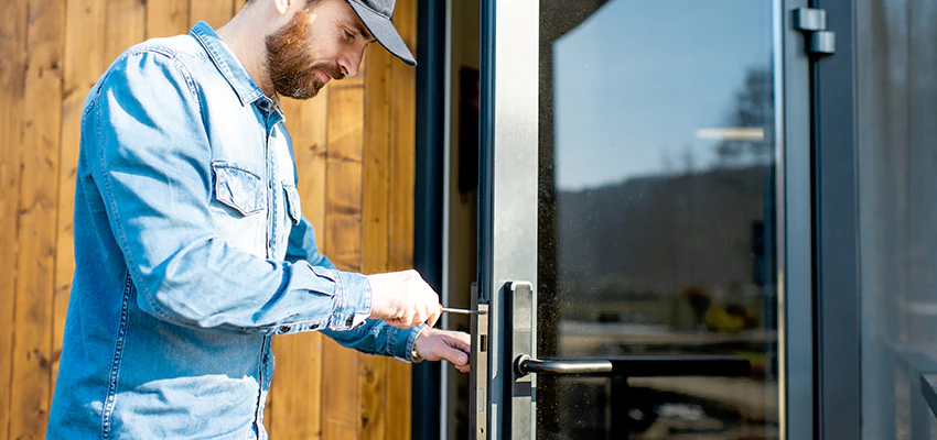 Frameless Glass Storefront Door Locks Replacement in Zion, IL