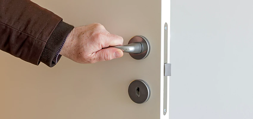 Restroom Locks Privacy Bolt Installation in Zion, Illinois