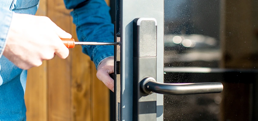 Aluminium Door Lock Replacement in Zion, Illinois